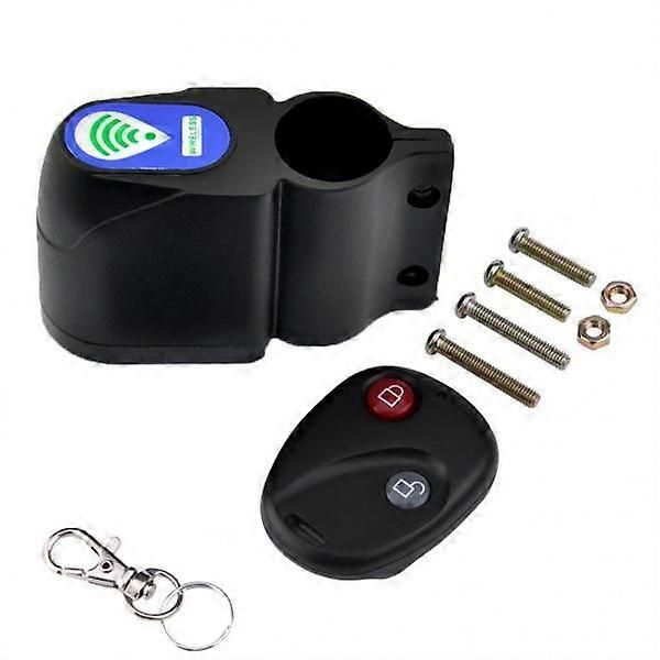 Wireless Remote Control Bicycle Alarm Lock, Anti-Theft Security System