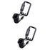 2-Pack Combination Cable Bike Lock, 3-Digit Code, 1.2m Steel Wire Cable