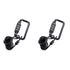 2-Pack Combination Cable Bike Lock, 3-Digit Code, 1.2m Steel Wire Cable