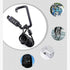 2-Pack Combination Cable Bike Lock, 3-Digit Code, 1.2m Steel Wire Cable