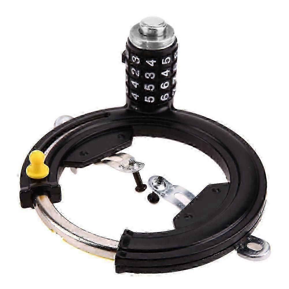 Steel Horseshoe Bike Lock, 4-Digit Combination Password, Keyless, 260g