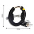 Steel Horseshoe Bike Lock, 4-Digit Combination Password, Keyless, 260g
