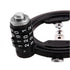 Steel Horseshoe Bike Lock, 4-Digit Combination Password, Keyless, 260g