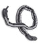 Reflective Black Keyless Bike Antitheft Coded Lock - Five Password Bicycle Cable Lock