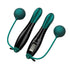 Cordless Jump Rope Speed Smart Fitness Jump Rope for Training Boxing Outdoor - Green