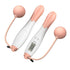 Cordless Jump Rope Speed Smart Fitness Jump Rope for Training Boxing Outdoor - Pink