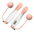 Cordless Jump Rope Speed Smart Fitness Jump Rope for Training Boxing Outdoor - Pink
