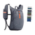 Hiking Backpack, Travel Backpack, with Adjustable Shoulder Strap, Hiking Daypack - Gray