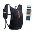 Hiking Backpack, Travel Backpack, with Adjustable Shoulder Strap, Hiking Daypack - Black