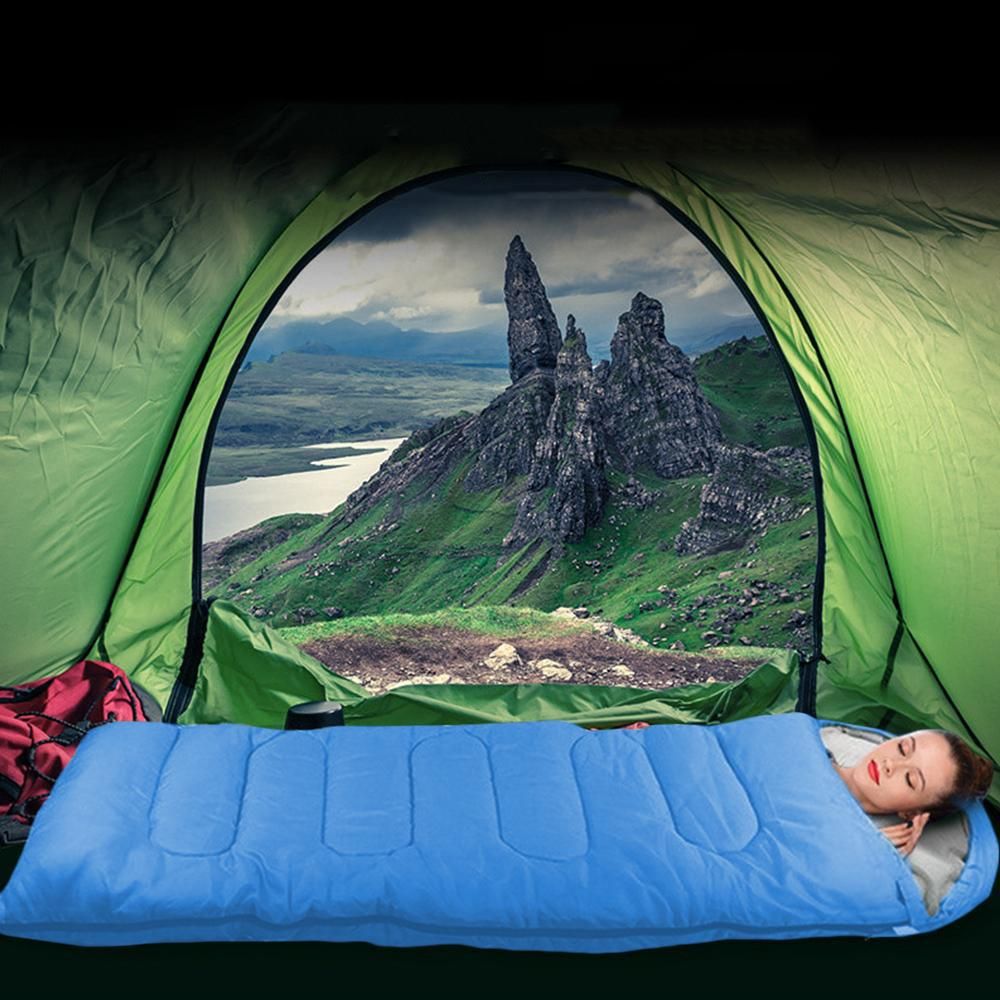 Single Outdoor Camping Envelope Sleeping Bag