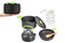 10Pcs Camping Cookware Mess Kit for Outdoor Camping Hiking Picnic -Green