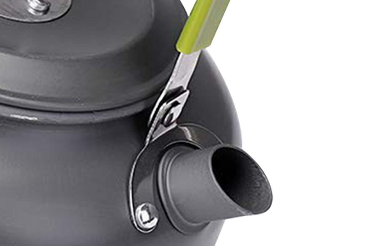 10Pcs Camping Cookware Mess Kit for Outdoor Camping Hiking Picnic -Green