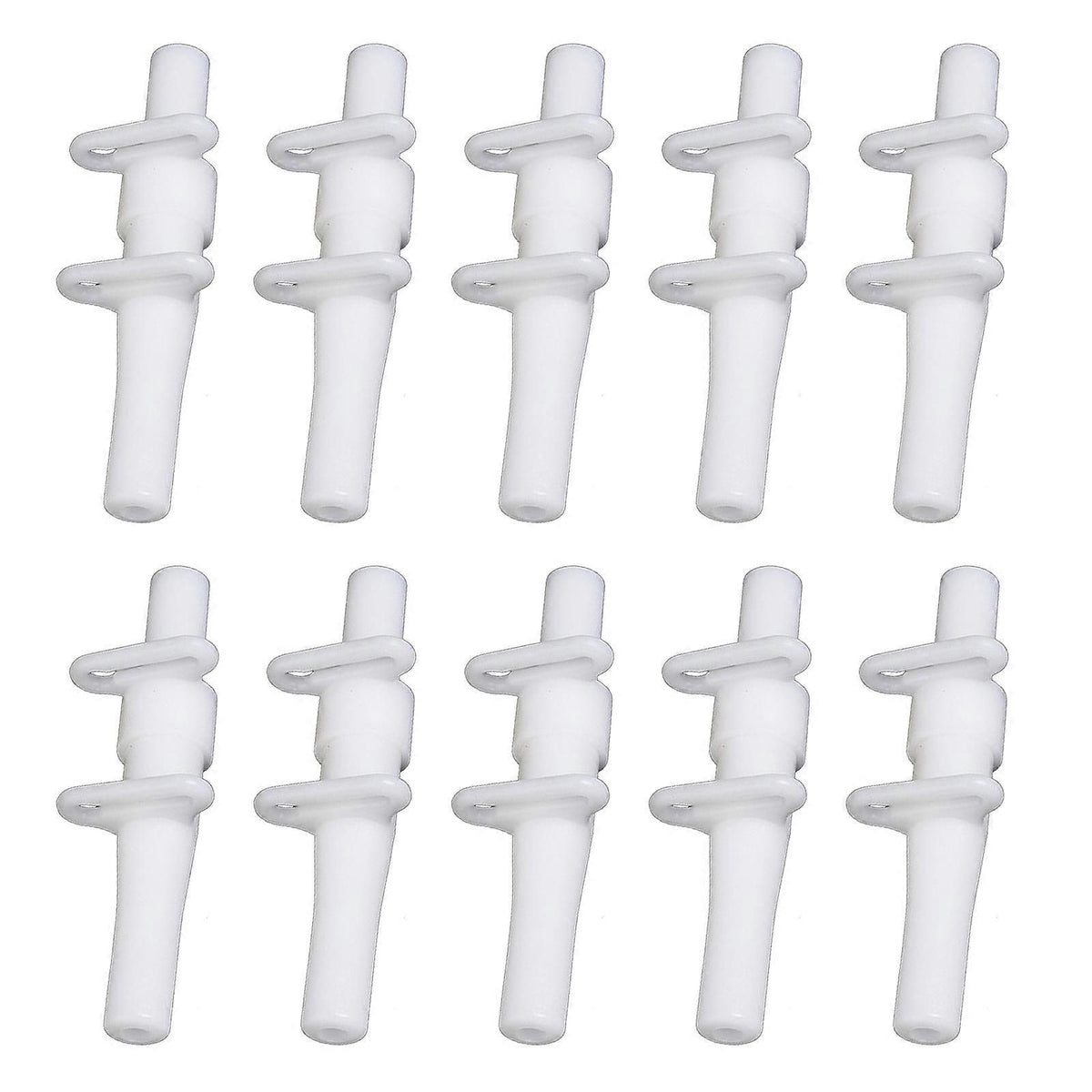 10pcs Tent Pole Connectors Plastic Tent Rod Joints 6mm for Camping