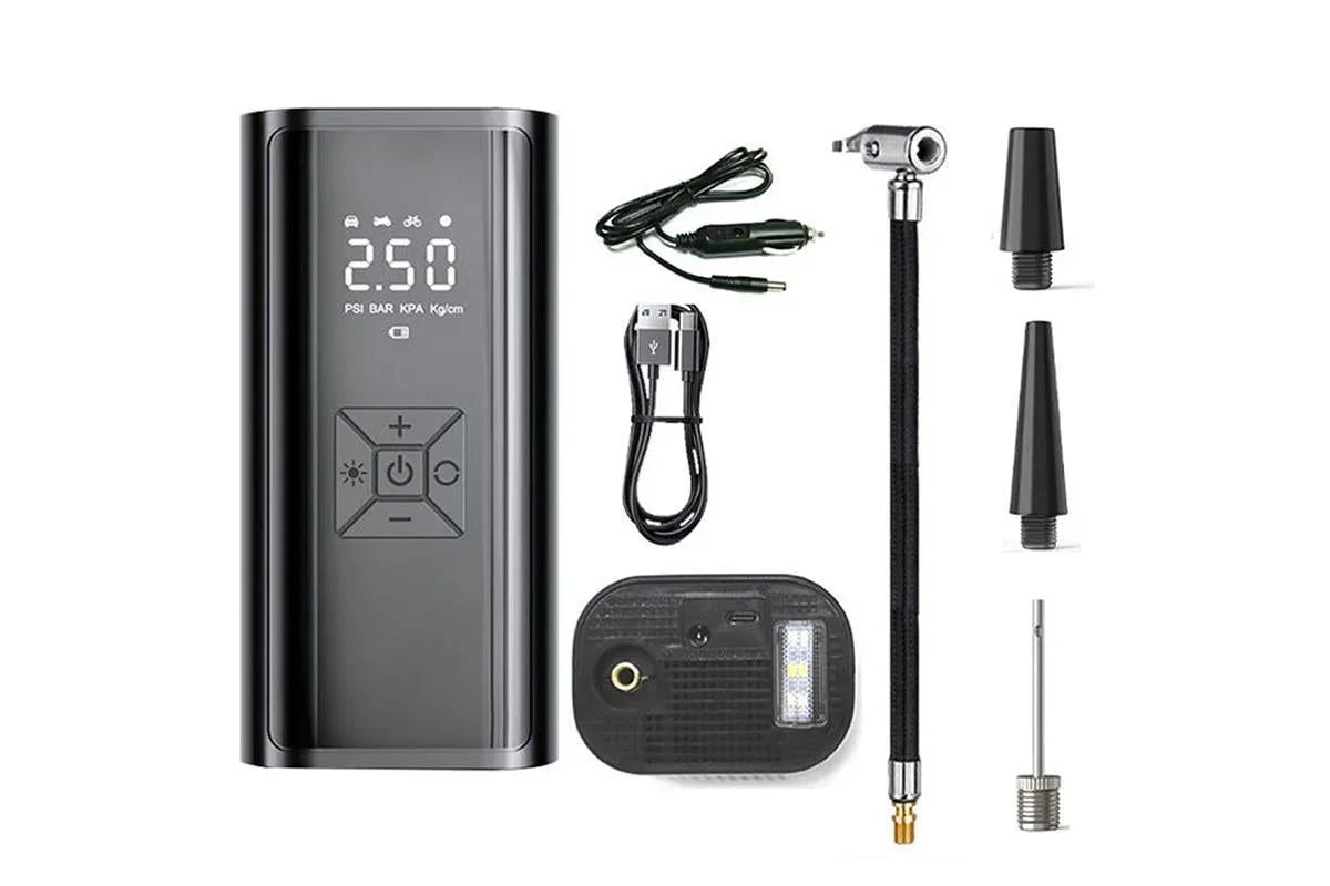 Electric Car Air Pump with Digital Display