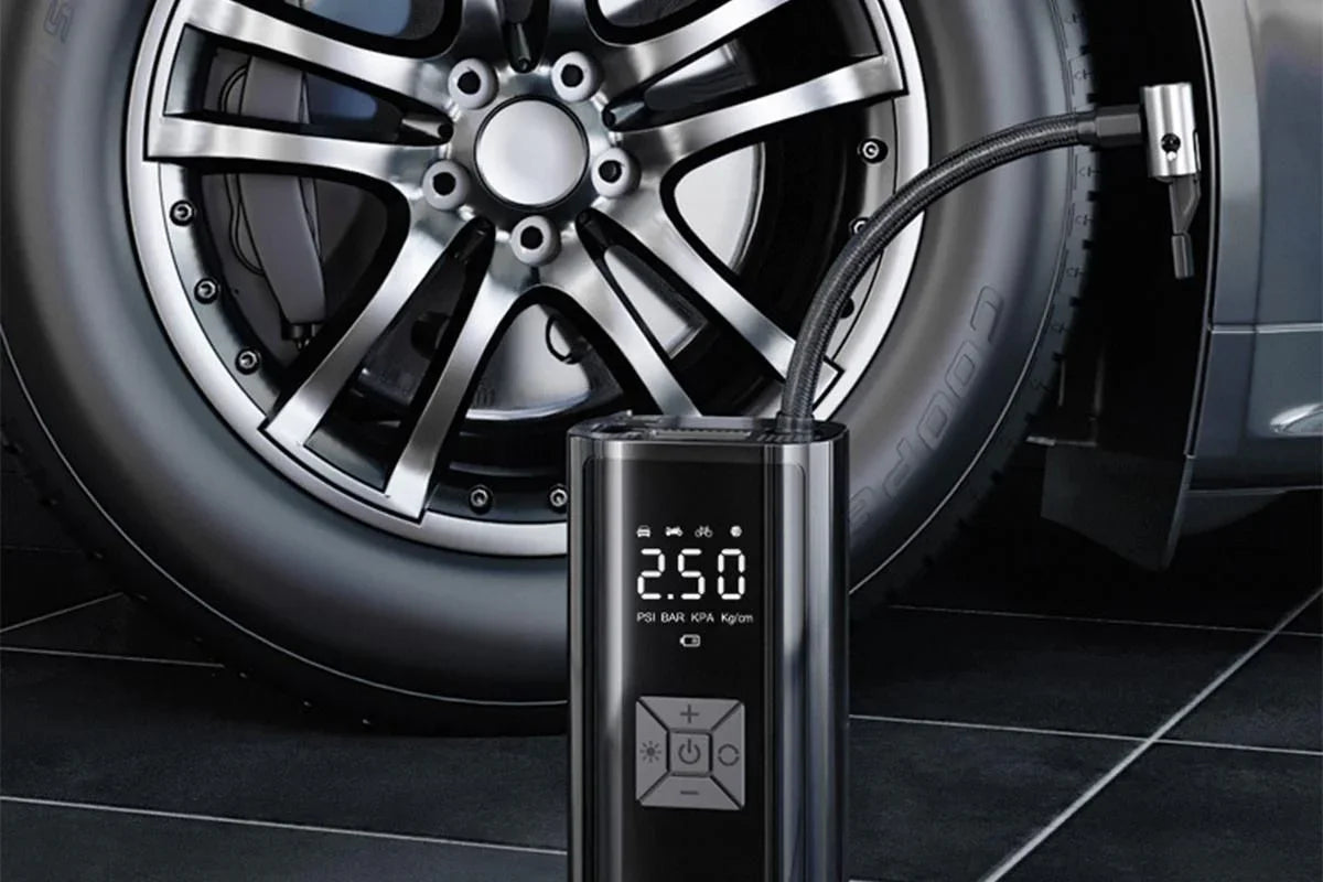 Electric Car Air Pump with Digital Display