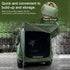 Car Trunk Tent with Canopy - Sun/Rain-Proof Outdoor Camping Picnic Tent, Green