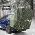 Car Trunk Tent with Canopy - Sun/Rain-Proof Outdoor Camping Picnic Tent, Green