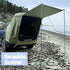 Car Trunk Tent with Canopy - Sun/Rain-Proof Outdoor Camping Picnic Tent, Green
