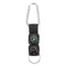 Portable Carabiner Compass Metal Compass Backpacking Compass Hiking Essentials Multifunctional Hiking Compass With Carabiner