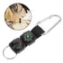 Portable Carabiner Compass Metal Compass Backpacking Compass Hiking Essentials Multifunctional Hiking Compass With Carabiner
