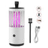 Electric Mosquito Killer Lamp Insect Catcher Fly Bug Zapper Trap LED Purple Lamp Mozzie -Grey