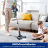 Cordless Vacuum Cleaner, 8 In 1 Powerful Suction Lightweight Vacuum Cleaner For Home, Led Display, 3 Suction Modes, 55Kpa Powerful Suction，45mins Detachable Battery Vacuum For Hard Floor Carpet Pet Hair
