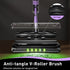 Cordless Vacuum Cleaner, 10 in 1 Stick Vacuum with Powerful Suction, Hose, Green LED Light, Anti-Tangle Brush, 55Kpa Lightweight Rechargeable Vacuum Cleaner for Home, Hardwood Floors, Carpets, Pet Hair.