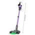 Cordless Vacuum Cleaner, 10 in 1 Stick Vacuum with Powerful Suction, Hose, Green LED Light, Anti-Tangle Brush, 55Kpa Lightweight Rechargeable Vacuum Cleaner for Home, Hardwood Floors, Carpets, Pet Hair.