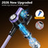 Cordless Vacuum Cleaner, 55Kpa/55mins Self-Standing Powerful Stick Lightweight Vacuum Cleaner for Home Pet Hair/Hard Floor/Carpet。