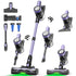 Cordless Vacuum Cleaner, 55Kpa/55mins Self-Standing Powerful Stick Lightweight Vacuum Cleaner for Home Pet Hair/Hard Floor/Carpet。