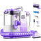 32Kpa Portable Carpet & Upholestery Cleaner Machine for Pets, Spot, Stain, Couch Cleaner Machine with Powerful Suction and and Self Cleaning, Car/Auto Detailer, Lightweight Compact Design。