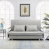 2 In 1 Sofa Bed Beneath Foldable Carbon Hidden Storage Sofa - 158cm