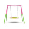 Flying Saucer Swing Set with Heavy Duty A-Frame Metal Swing Stand, Ful
