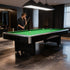 8Ft Billiard Table, Velvet Tablecloth with Accessories - Blue