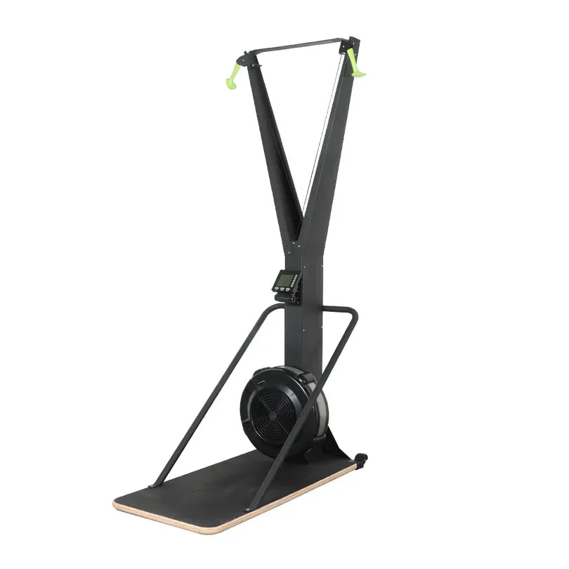 Air Resistance Ski Trainer – Vertical Full-Body Cardio Machine with Smart Monitor