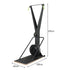 Air Resistance Ski Trainer – Vertical Full-Body Cardio Machine with Smart Monitor