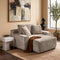 Modern Minimalist Modular Sofa - Dark grey
