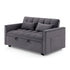 Fashionable Modern and Multi-functional Foldable Velvet Sofa Bed - Green