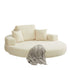 Multifunctional Round convertible Sofa Bed(Compressed Packaging) - Beige