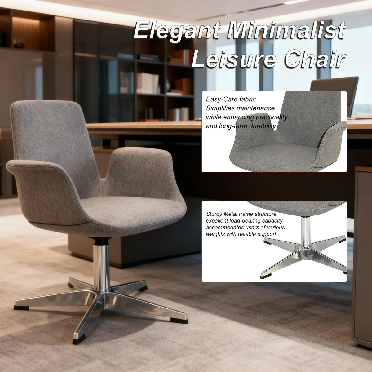 EBGO 360° Swivel Leisure/Office Chair