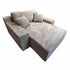 Modern Minimalist Modular Sofa - Light Grey