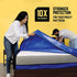 Mattress Bag Mattresses Protector Plastic Moving Storage Dust Cover Carry Bed Waterproof Zipper Packing Reusable Disposal, Extra Thick Heavy Duty, with Handles(Super King)