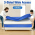 Waterproof Mattress Bag Mattresses Protector Plastic Moving Storage Dust Cover Carry Bed Zipper Packing Reusable Disposal, Extra Thick Heavy Duty, with 8 Handles（King)