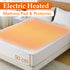 Heated Mattress Pad - Bedding Electric Blanket with 9 Heat Setting & 9-Hour Auto Off, Heated Mattress Pad-Machine Washable Fully Fitted Heating Pad with Overheat Protection , 800GSM Non Woven Fabric-fitted sheet cover((Double)