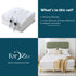 Electric Heated Mattress Pad Blanket with Dual Control & 9-Hour Auto Off & 9 Heat Settings, Preheat Functions, Overheat Protection, Machine Washable Fully Fitted Electric Sheet((Double)