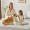 Super King Bamboo Mattress Protector Green – Waterproof Cooling 40cm Deep Fit