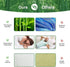 Waterproof Bamboo Pillow Protector Cover,100% Bug Water Proof Zippered Pillow Cases Body Size (1 Pack,Green,50cm x 150cm)