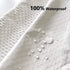 Waterproof Bamboo Pillow Protector Cover, 100% Bug Water Proof Zippered Pillow Cases Standard/Queen Size ( 2 Pack,White,48cm x 74cm)