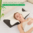 Cervical Neck Pillow for Neck Pain Relief, 2 in 1 Ergonomic Orthopedic Bed Pillow for Sleeping, Memory Foam Pillows for Side, Back & Stomach Sleepers with Removable Pillowcase