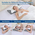 Bamboo Cervical Pillow for Neck and Shoulder Pain Relief Ergonomic Bed Pillow, Cooling Ergonomic Memory Foam Pillow Butterfly Shape for Side Back Stomach Sleeping Use with Breathable Cooling Pillowcase